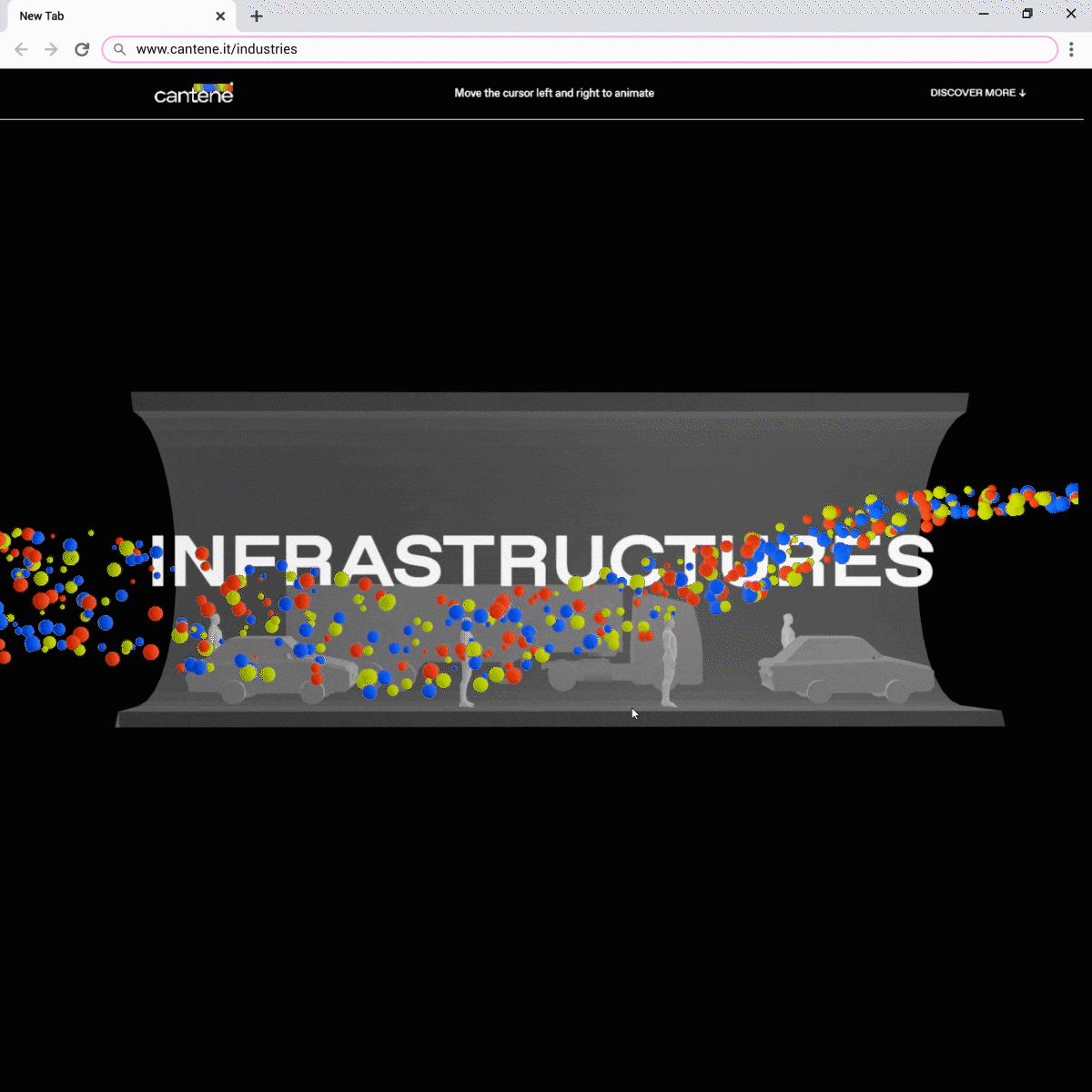 Cantene infrastructures animation